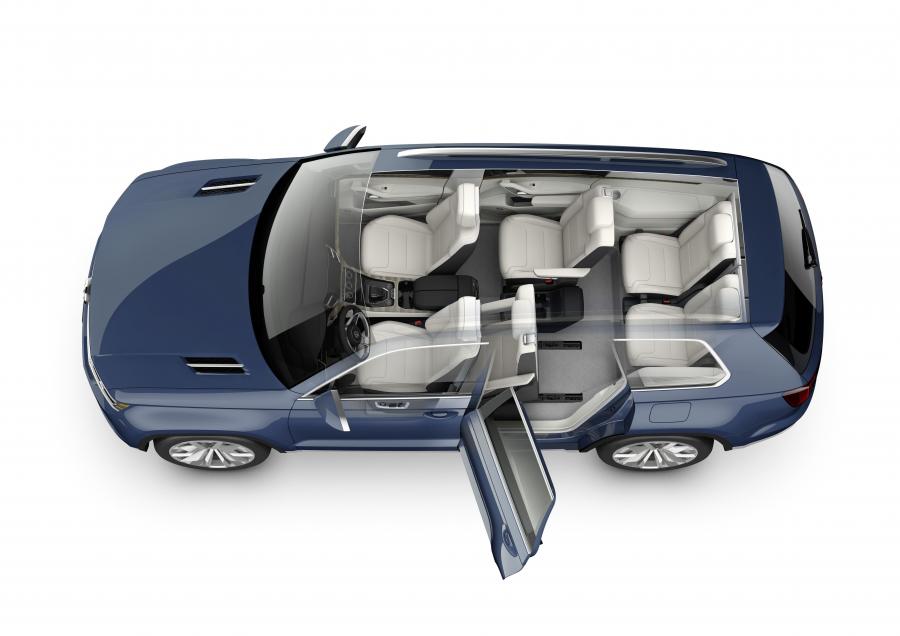 Volkswagen CrossBlue Concept 2013 года  (фото 20 из 78)